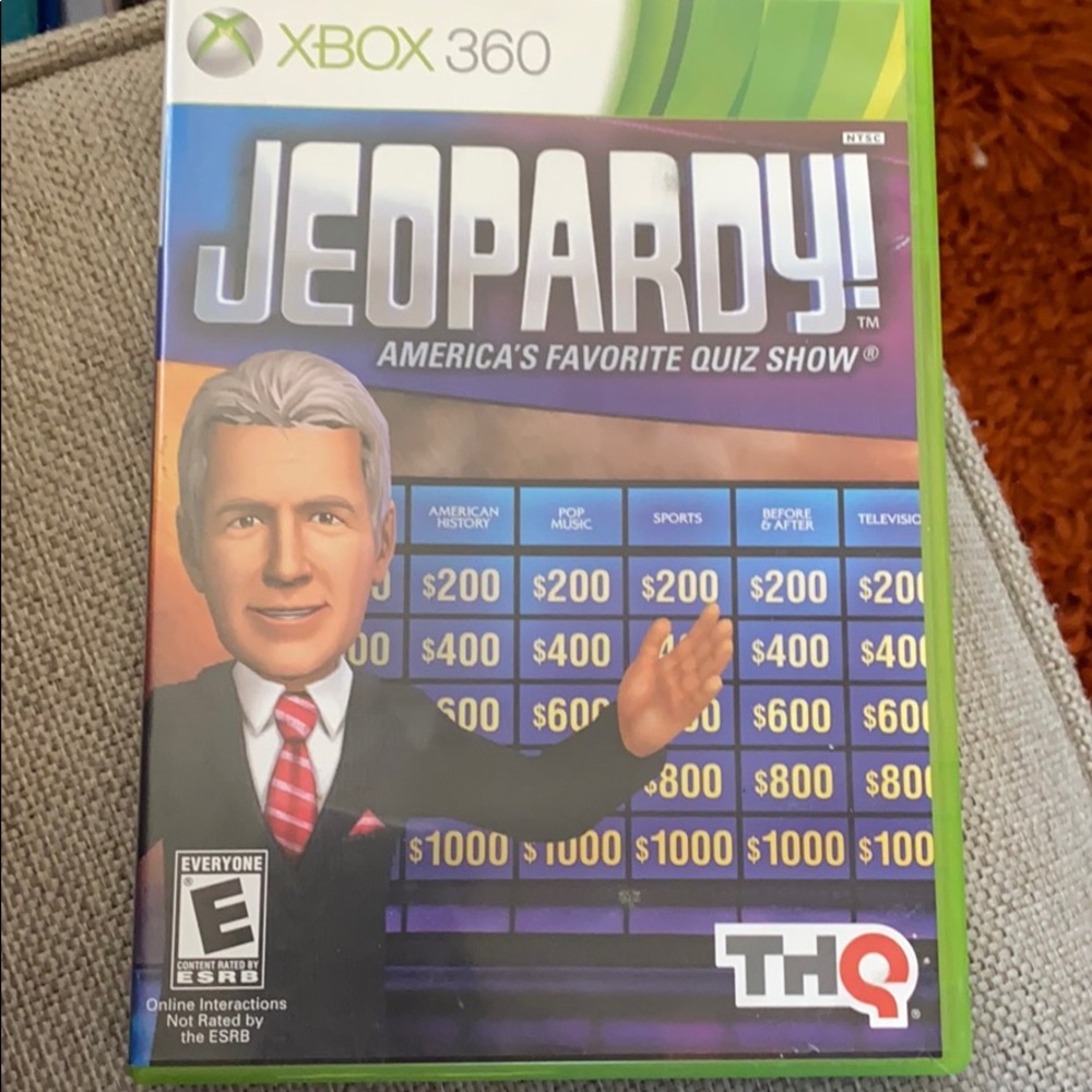 Jeopardy Xbox 360 game